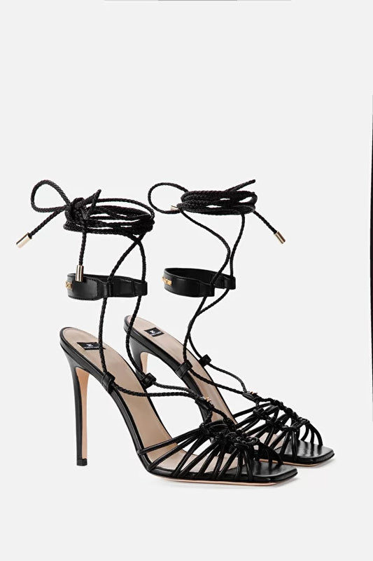 Sandalo tacco sottile h105 mm - Modigliani Boutique®
