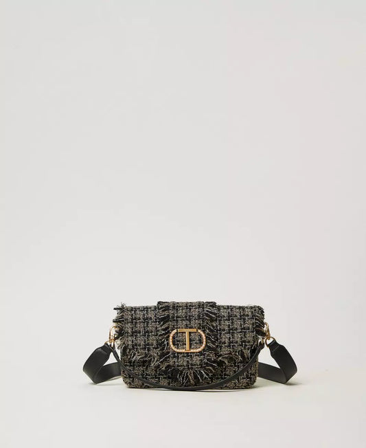 Borsa a tracolla 'Amie' media in tweed