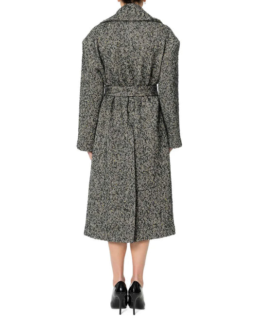 Coat vestaglia spinato