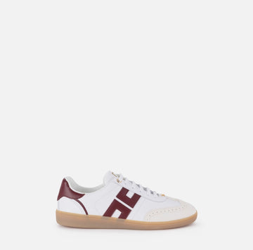 Sneakers in pelle scudetto